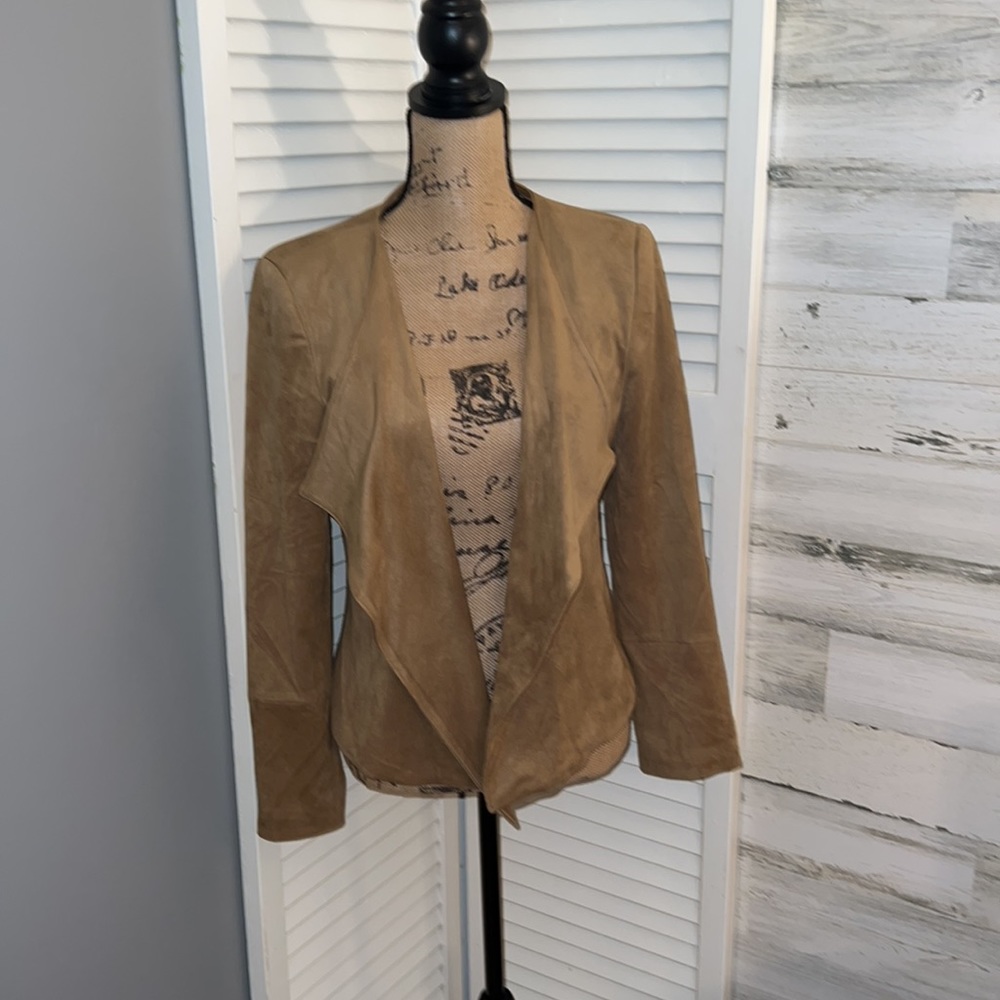 JULES & LEOPOLD size medium suede jacket